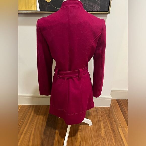 Emmelee ruffle trenchcoat jacket size small  - Picture 6 of 9